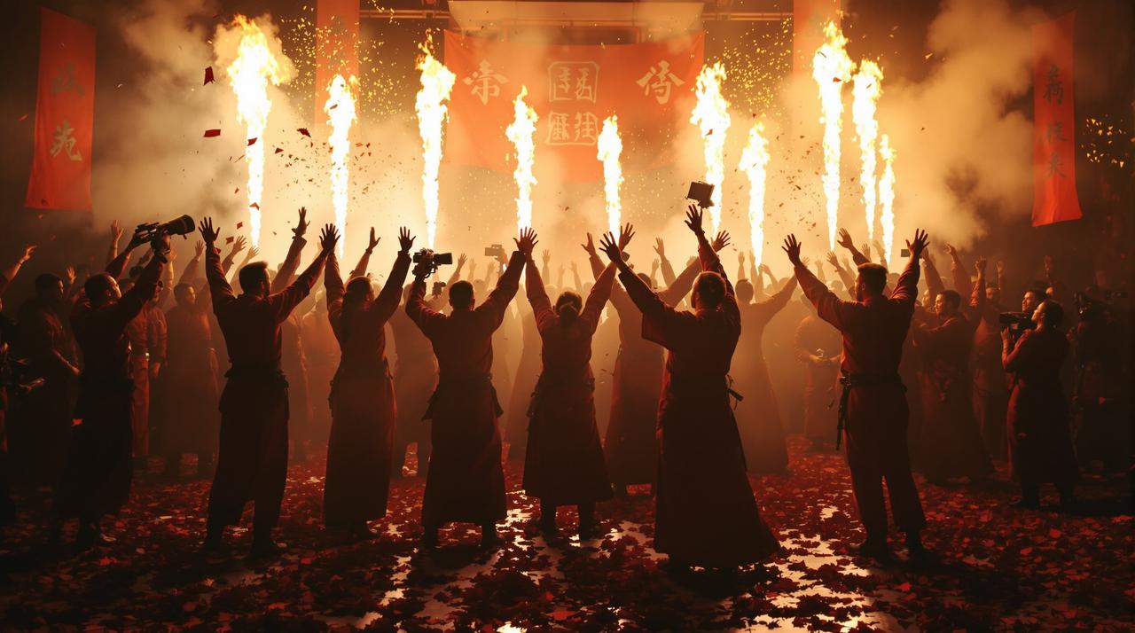 快猫短视频年度巨制《山河无疆》正式杀青,预计明年春节档上映